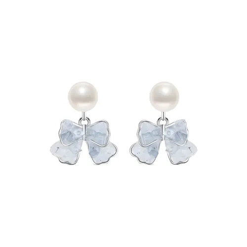 C C Серебро S925 Серьги-гвоздики Женские