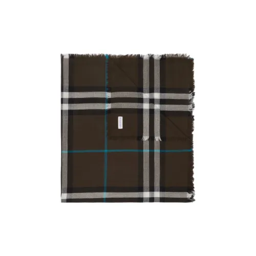 Шарфы Burberry Wool Knit Унисекс Серый