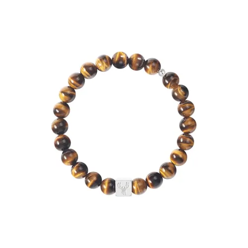 Растворение Камень Тигровый глаз Нефритовые браслеты Унисекс