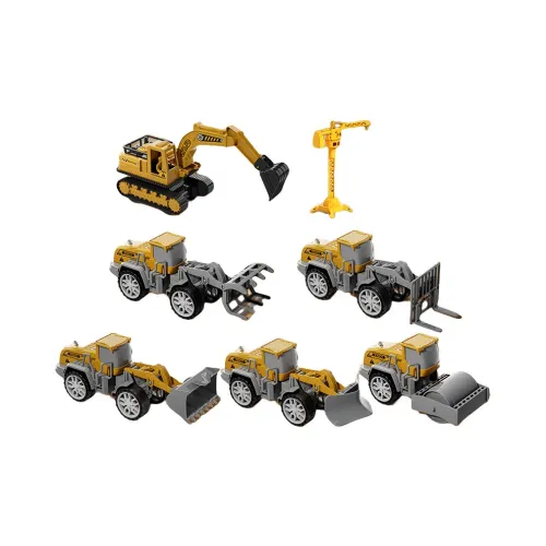 Myo Belle Городской строительный грузовик инерционный каток экскаватор Журавль бульдозер игрушки