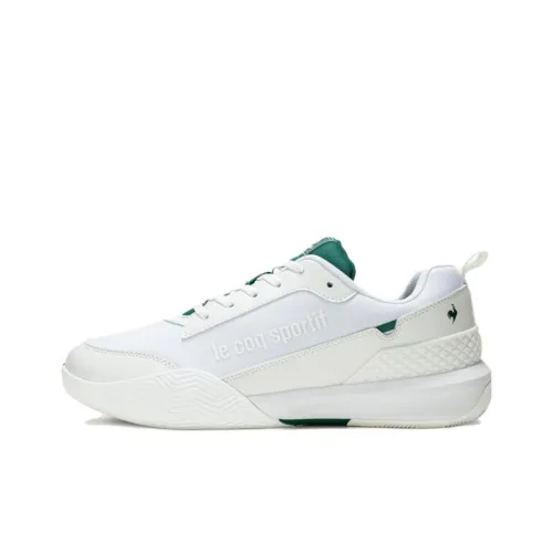 Le Coq Sportif Теннисные кроссовки Low Top Белый Зеленый Унисекс
