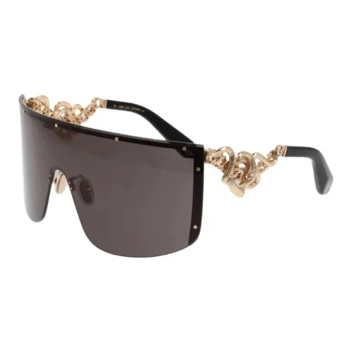 Roberto Cavalli Металлические Ацетатные Солнцезащитные Очки Женские Черные