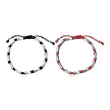 Этнический стиль Браслет с соединением из бамбука 【Парный стиль】