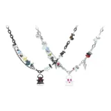 Яркое маленькое ожерелье с призраком [Пара]