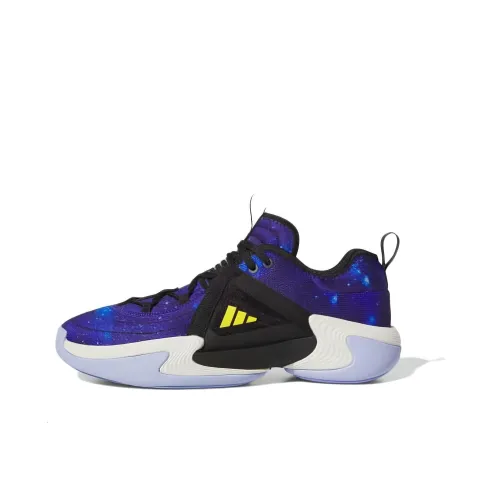 Adidas Exhibit Select Амортизация Износостойкие Низкие Баскетбольные Кроссовки Унисекс Синий