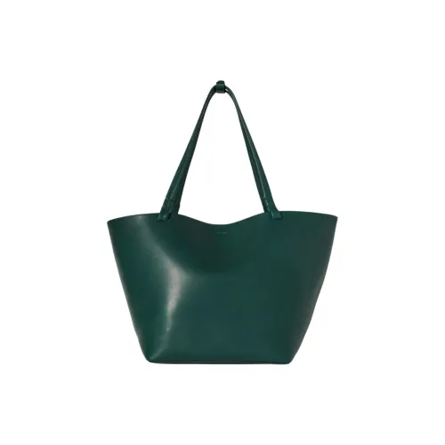 THE ROW Park Tote Телячья кожа Одно плечо Сумка Женская Темно-циановый