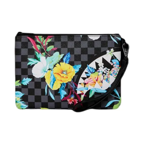 SPRAYGROUND Клатч из искусственной кожи унисекс черный и зеленый