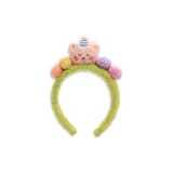 Резинка для волос с медвежонком [Зеленая]