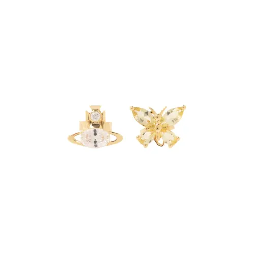 Vivienne Westwood Серьги Brass Stud Женские Золотые