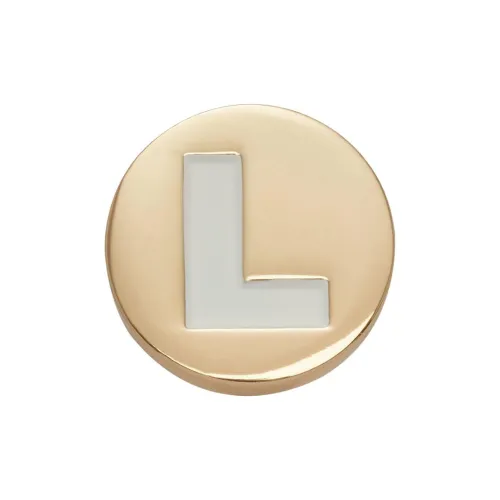 Crocs Аксессуары для обуви из цинкового сплава Унисекс Золото