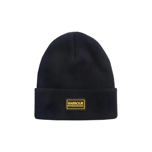 BARBOUR Хлопок Полиамид Wool Beanies Мужской Черный