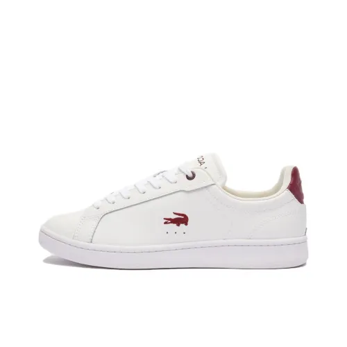 LACOSTE Carnaby Pro Low Кроссовки для скейтбординга Top Женские Белые