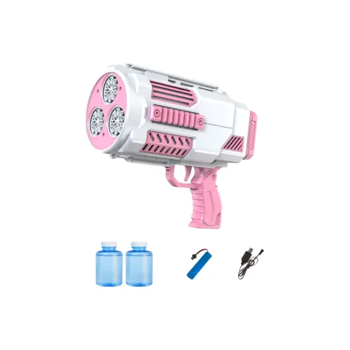 Cute Baby Экстра-большой N Hole Пузырьки Pistолет Свет Полностью автоматический На открытом воздухе Пузырьковые машины