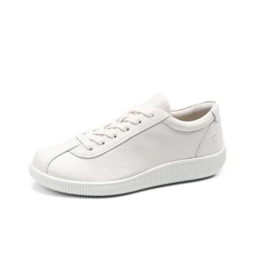 Ecco Низкий Топ Casual Женский Белый