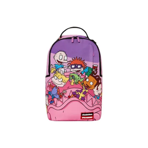 SPRAYGROUND Полиэстер Рюкзак Унисекс Розовый Фиолетовый