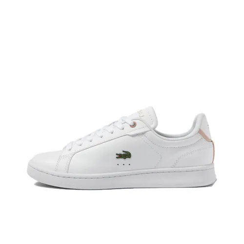 LACOSTE Carnaby Low Топ Скейтборд Кроссовки Женские Белые