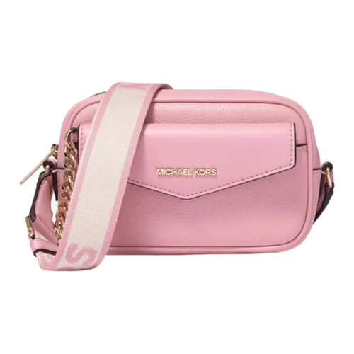 MICHAEL KORS Сумка через плечо из коровьей кожи Camera Сумка Маленькая Женская Розовая
