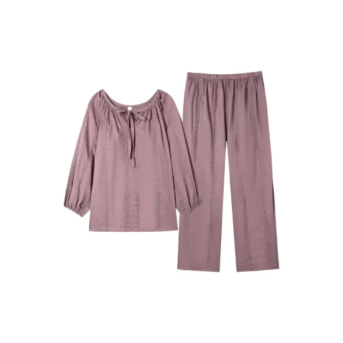 ZumashL Pajama Комплект Женский Светло-Сиреневый