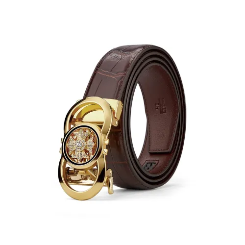 WilliamPOLO Ремни из коровьей кожи Мужской ширина 3,5 см