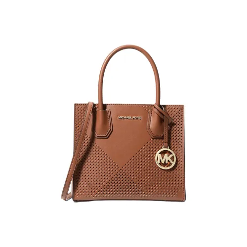 MICHAEL KORS Mercer Полиуретан Сумка Сумка через плечо Сумка через плечо Средняя Женская Коричневая