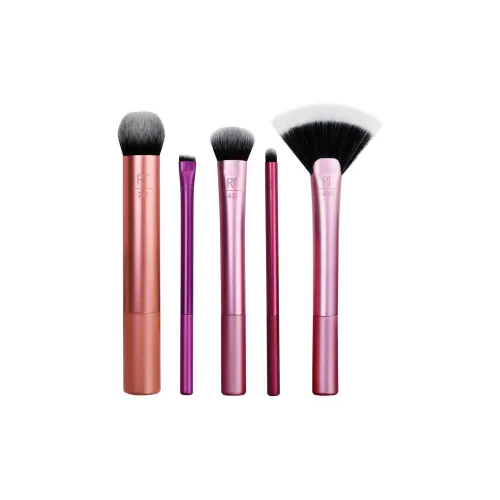 Real Techniques Face Мягкие Кисти для макияжа Портативные 5 пар