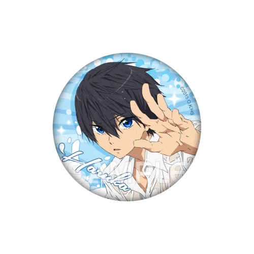 Xhdm Бесплатно! Water Play Collection Харука Нанасэ Макото Татибана Магниты с аниме-тематикой Значок