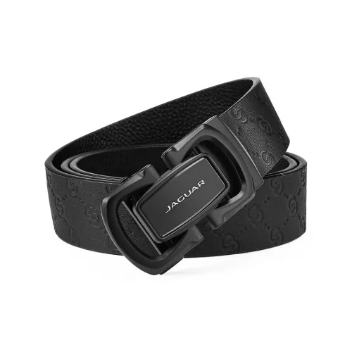 JAGUAR Business Casual Автоматическая застежка Cut Out дизайн улучшенная коробка коровья кожа ремни мужской