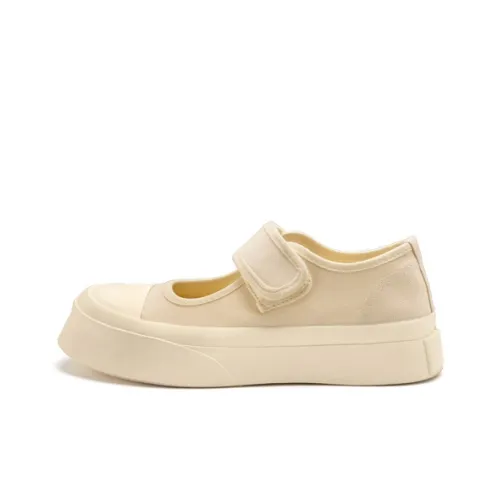 STUDIO LEE Платформа Туфли Мэри Джейн 3 см Женские Белые