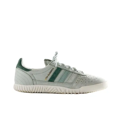 KITH Collaboration CLASSICS x Adidas Originals Slip Resistant Abrasion Resistant Low Top Skateboard Shoes Unisex Green