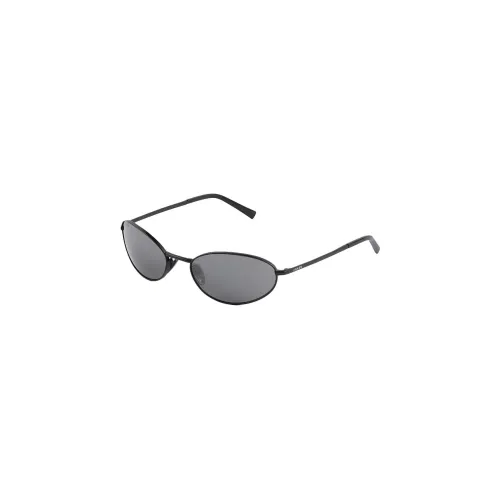 PRADA Металл OVAL SUNGLASSES Женские Черный