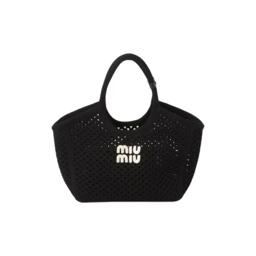 MIU MIU Ткань Сумка Унисекс Черный