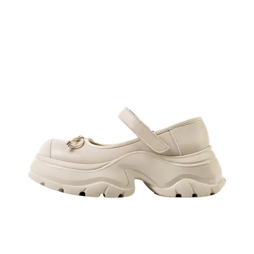 Wonderful Couple Платформа Туфли Мэри Джейн 6 см Женские