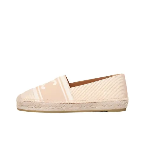 CELINE Triumphal Arch Espadrilles Женские Светлый Умбра