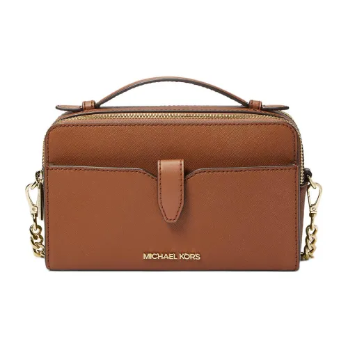 MICHAEL KORS Jet Set Saffiano Кожа Камера Сумка Чехол для телефона Сумка Сумка через плечо Сумка через плечо Средняя