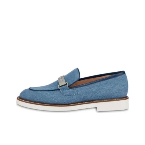 Pollini Лоферы Синие Женские