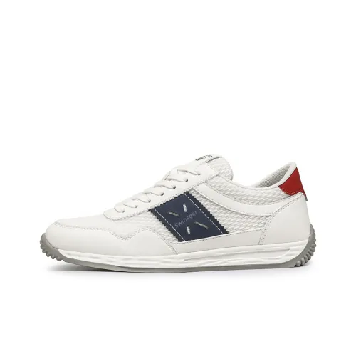 Swinsger Slip-resistant и дышащий низкий топ кэжуал мужской