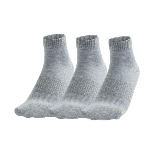 ANTA ZONGXUNXILIE Носки Crew Унисекс 3 упаковки Светлый Фотиния Серый