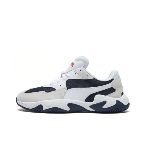 PUMA Storm Adrenaline Устойчивый к истиранию Низкий Топ Casual Унисекс Черный Белый