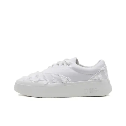 Senzubean Кроссовки для скейтбординга Low Top Белые Унисекс