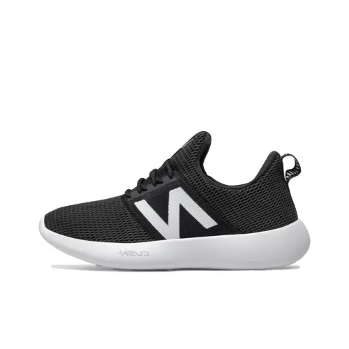 New Balance совместный бренд Низкий Топ Беговые кроссовки Женские Черный