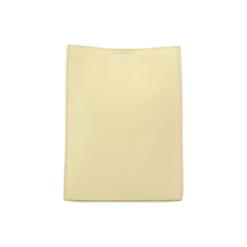 JIL SANDER Tangle Телячья кожа Сумка через плечо Сумка на плечо Женская Желтая