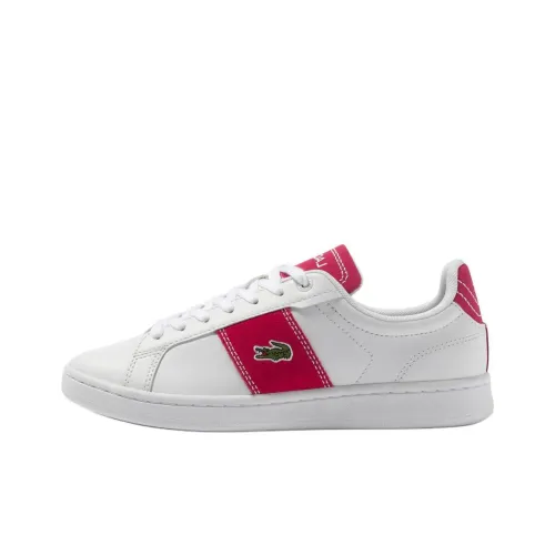 LACOSTE Carnaby Pro Low Кроссовки для скейтбординга Top Женские Белые
