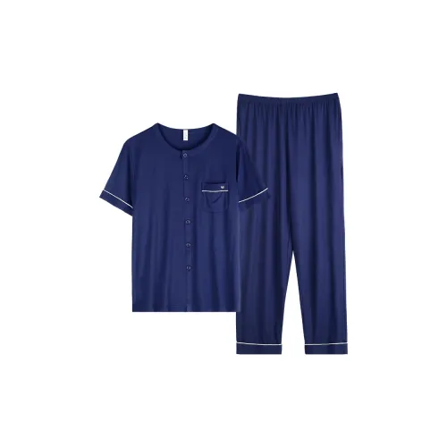 Xuan Liang Pajama Комплект Мужской Глубокое море Синий