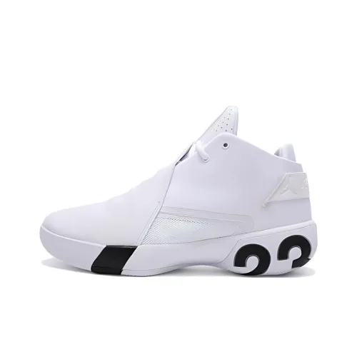 Джордан Ultra Fly 3 Амортизаторы Slip-resistant High Top Винтажные баскетбольные кроссовки Мужские Белые