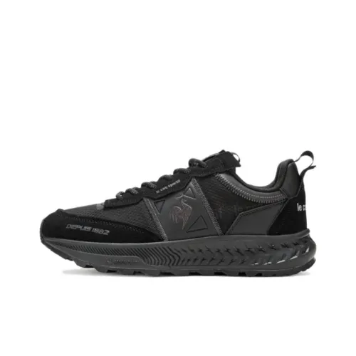 Le Coq Sportif Повседневный Низкий Топ Черный Унисекс