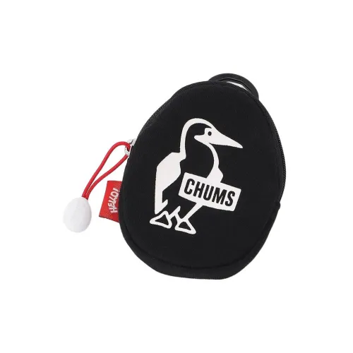 CHUMS Полиэстер Монетница Унисекс Черный