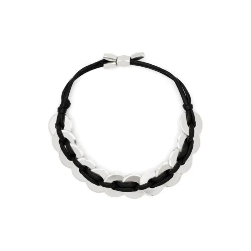 ISABEL MARANT Латунь Кожа Браслеты Женские Черный