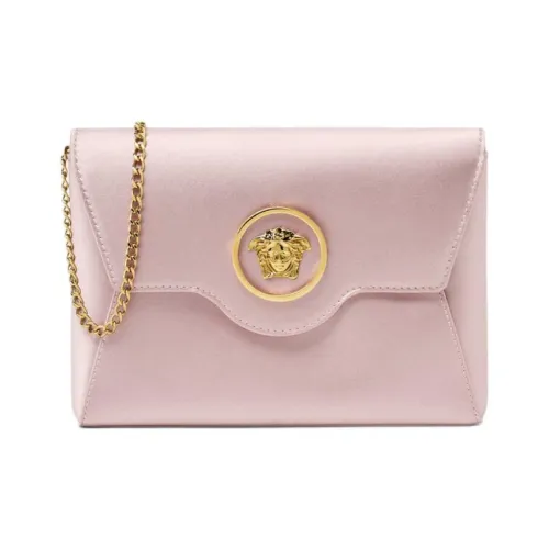 VERSACE La Medusa Вискоза с шелком тутового дерева Клатч Женский Светло-розовый Красный