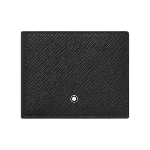 MONTBLANC Кошелек из коровьей кожи мужской черный