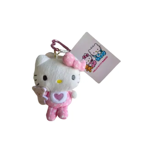 Санрио Хелло Китти Hello Kitty 50th Anniversary Ограниченный 1993 Обнимающий медведь Куклы Плюшевый Подвеска Трумпеты Высокие